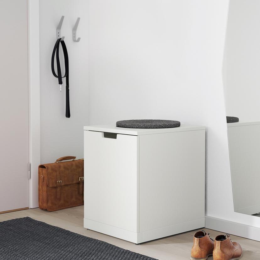 NORDLI — комод, белый, 40x54 см