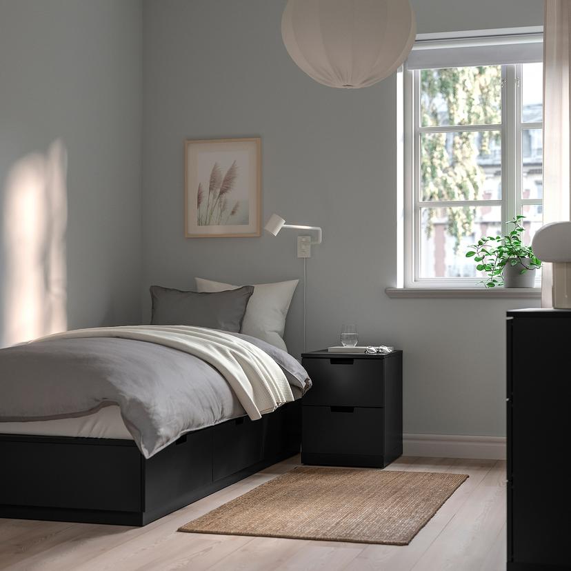 NORDLI — Каркас кровати с ящиками, 90x200 см