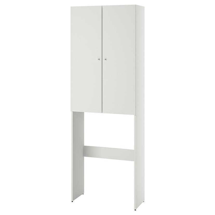 NYSJÖN — шкаф для стиральной машины, белый, 65x190 см