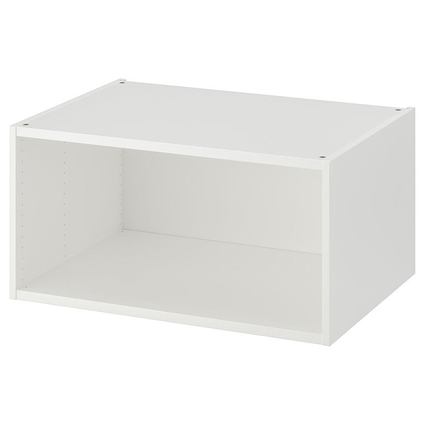 PLATSA — каркас, белый, 80x55x40 см