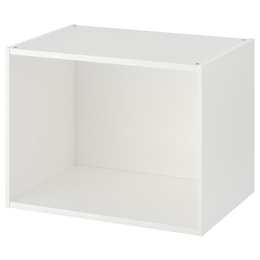 PLATSA — каркас, белый, 80x55x60 см