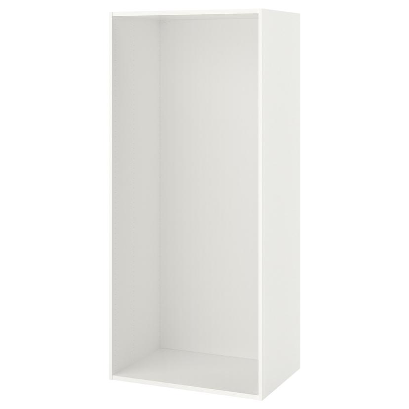 PLATSA — каркас, белый, 80x55x180 см