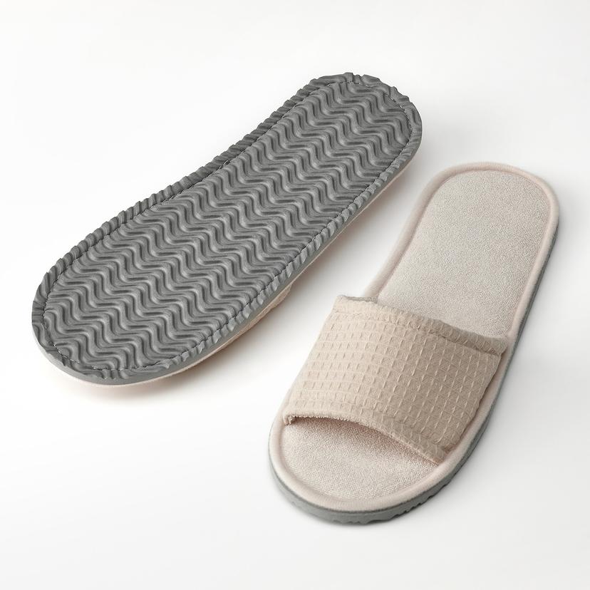 SKOVELSJÖN — домашние тапочки, бежевый, S/M