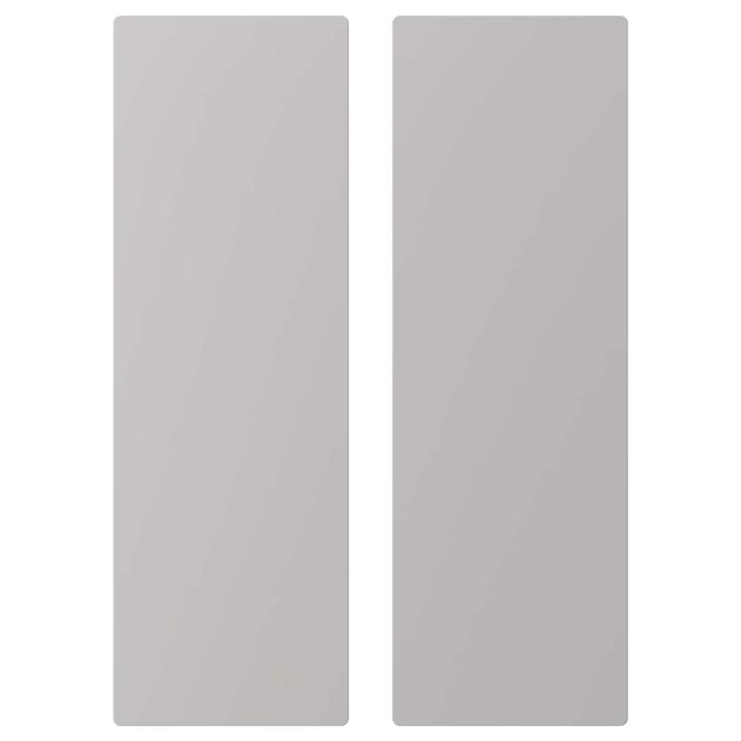 SMÅSTAD — дверь, серый, 30x90 см