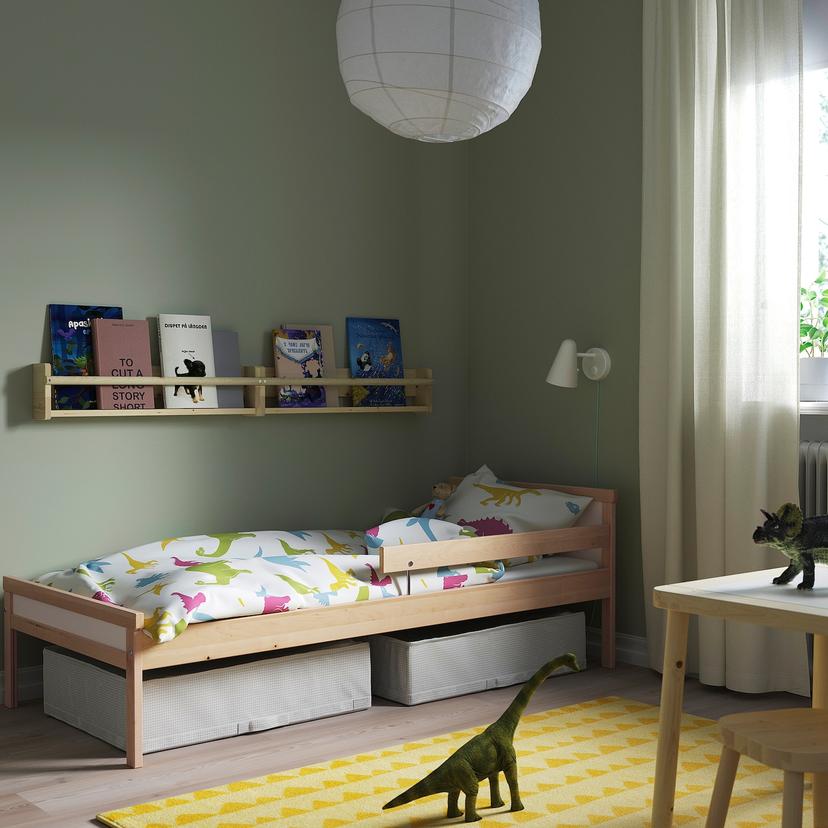 SNIGLAR — каркас кровати с реечным дном, бук, 70x160 см