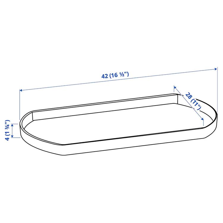 вращающаяся подставка, прозрачный dimensions