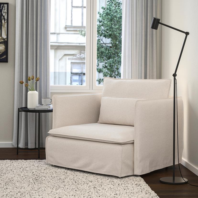 SÖDERHAMN — Fotel, Gransel naturalny, 