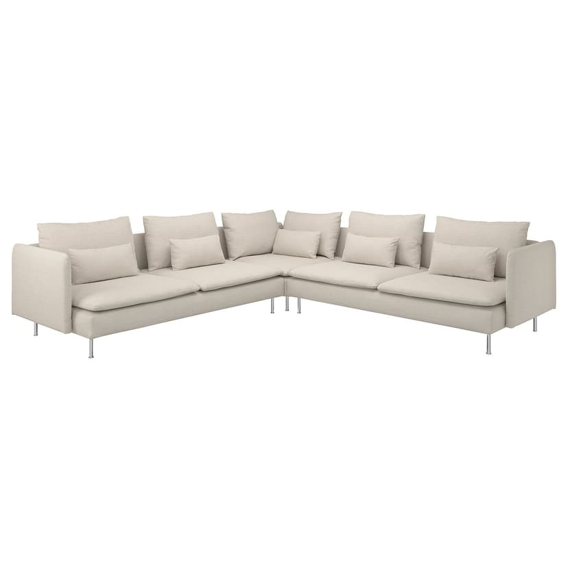 SÖDERHAMN — Sofa narożna, 6-osobowa, 