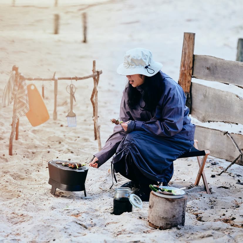 SOLUPPGÅNG — Grill, żeliwo, 