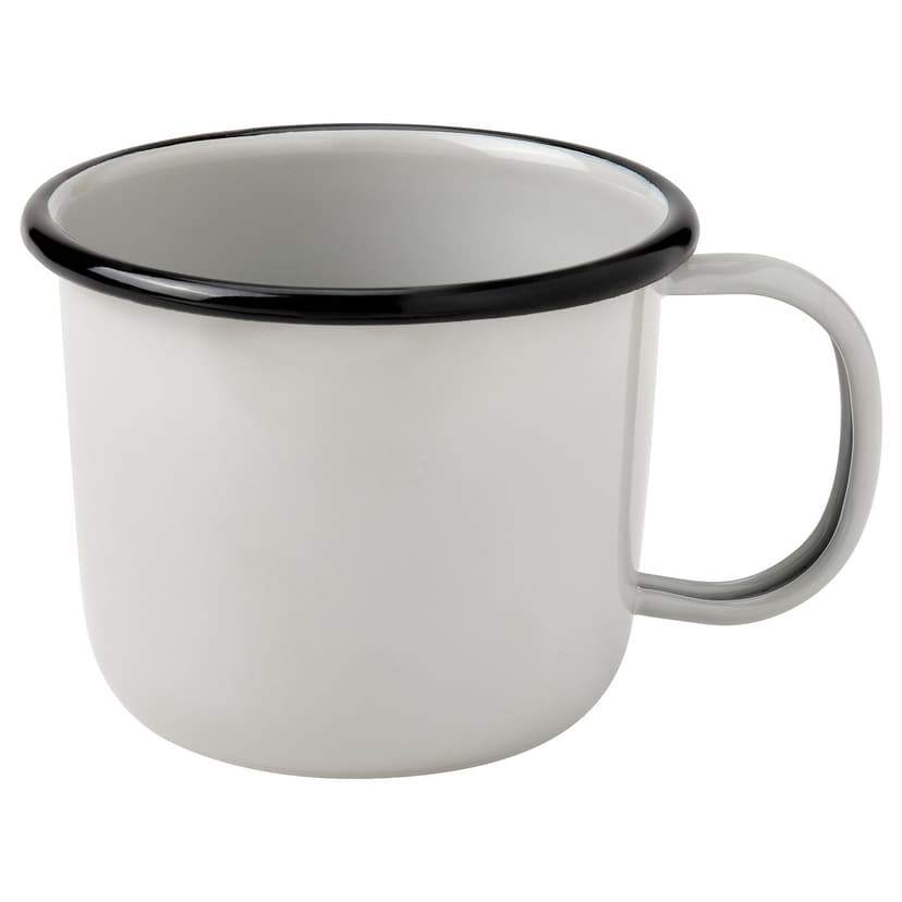 SOLUPPGÅNG — Kubek, stal emaliowana, 