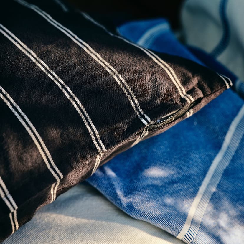 SOLUPPGÅNG — Poszewka, czarny/biały, 