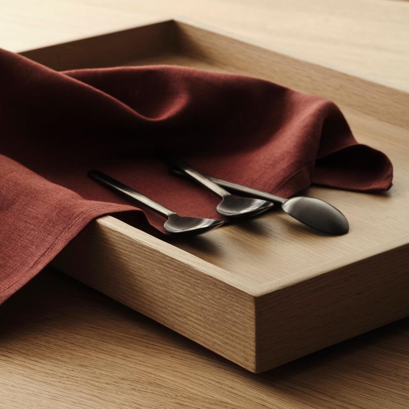 STOCKHOLM 2025 — поднос, дуб/шпон, 47x32 см