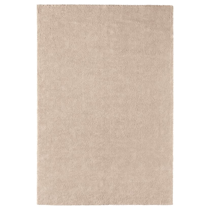 STOENSE — Ковер, короткий ворс, белый с оттенком, 200x300 см