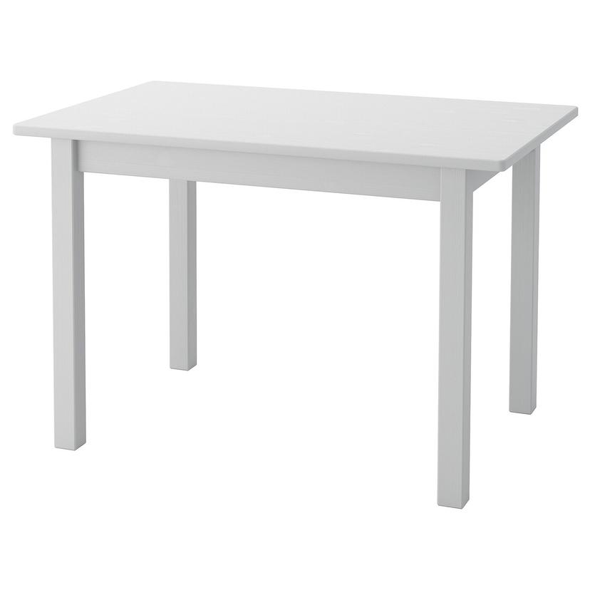 SUNDVIK — стол детский, серый, 76x50 см