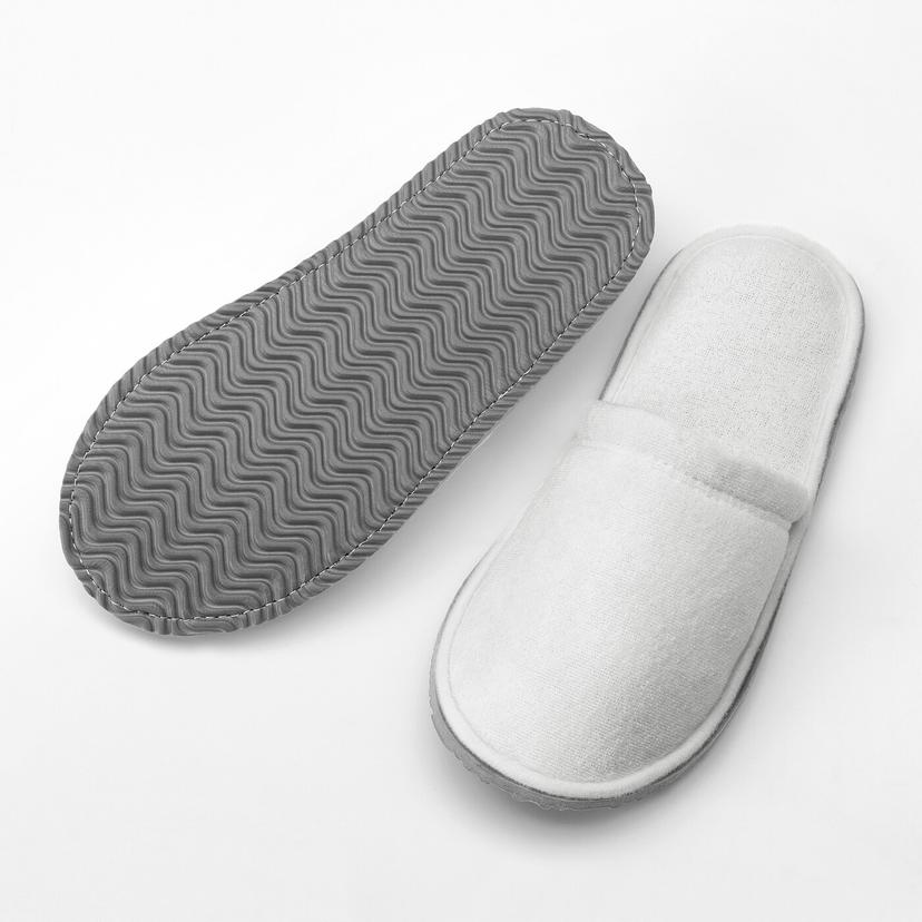 TÅSJÖN — домашние тапочки, белый, S/M