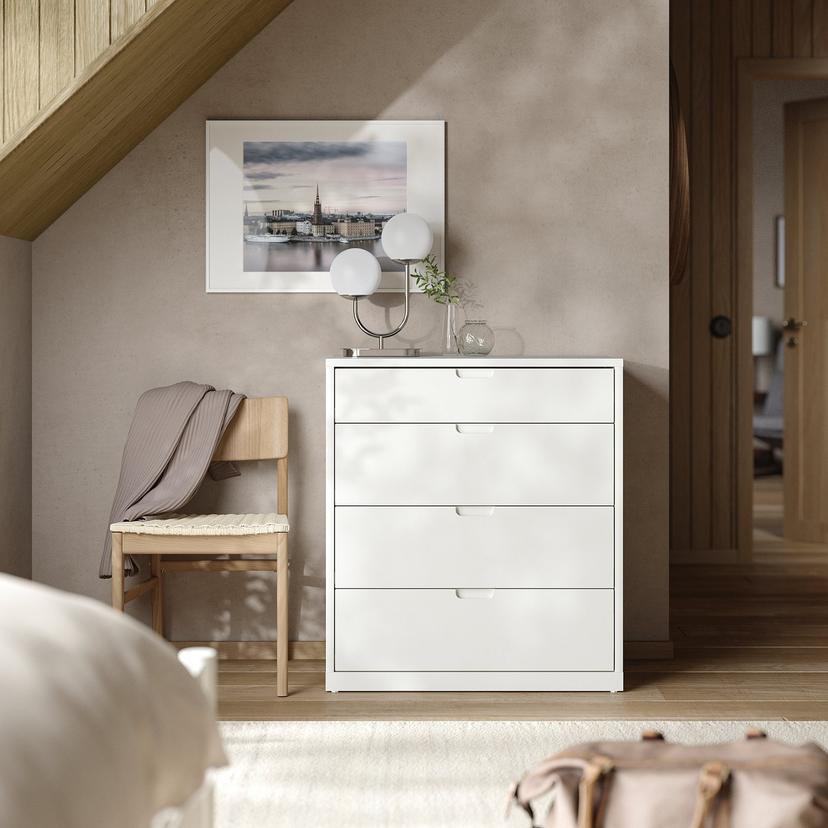 TONSTAD — Комод, 4 ящика, 82x47x91 см