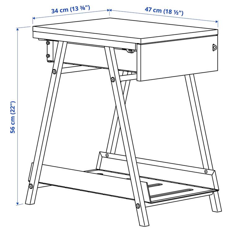 Комод, 34x56 см dimensions