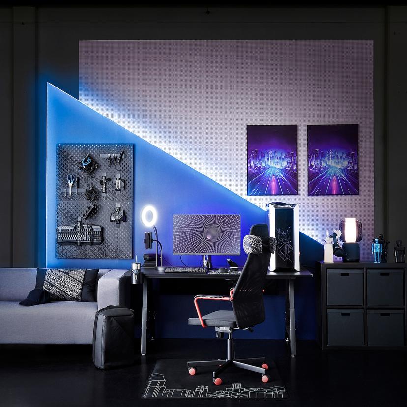 UTESPELARE — Игровой стол, черный