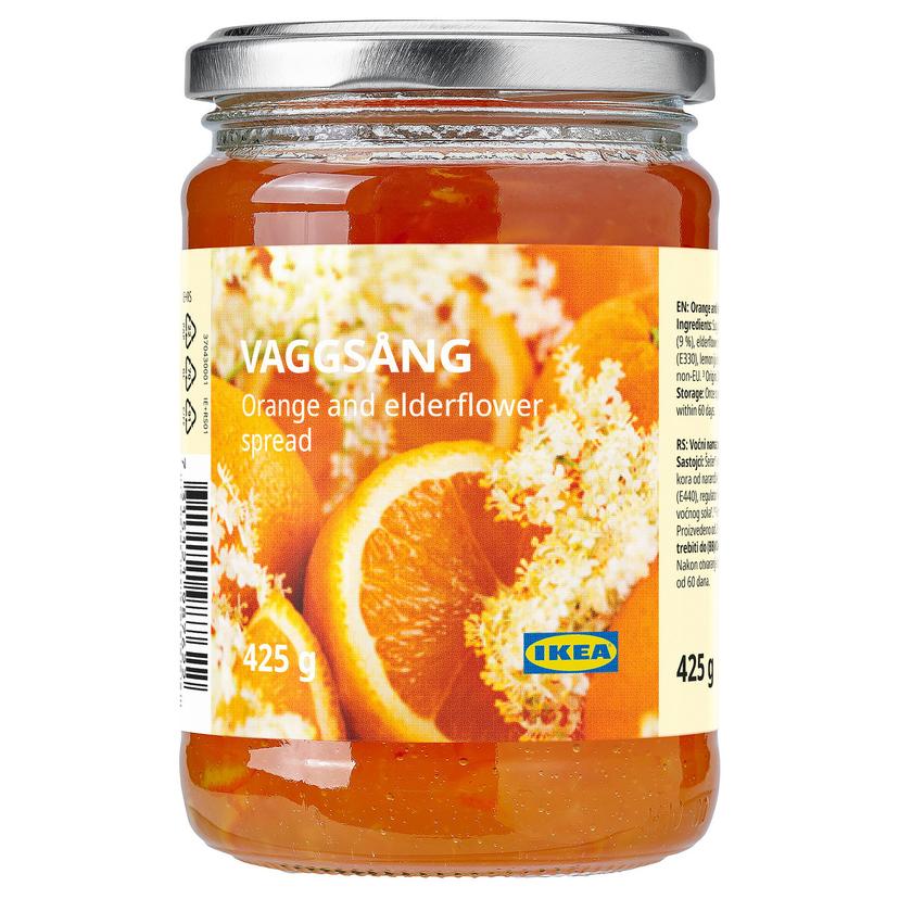 VAGGSÅNG — джем из апельсина и цветов бузины, ., 425 гр