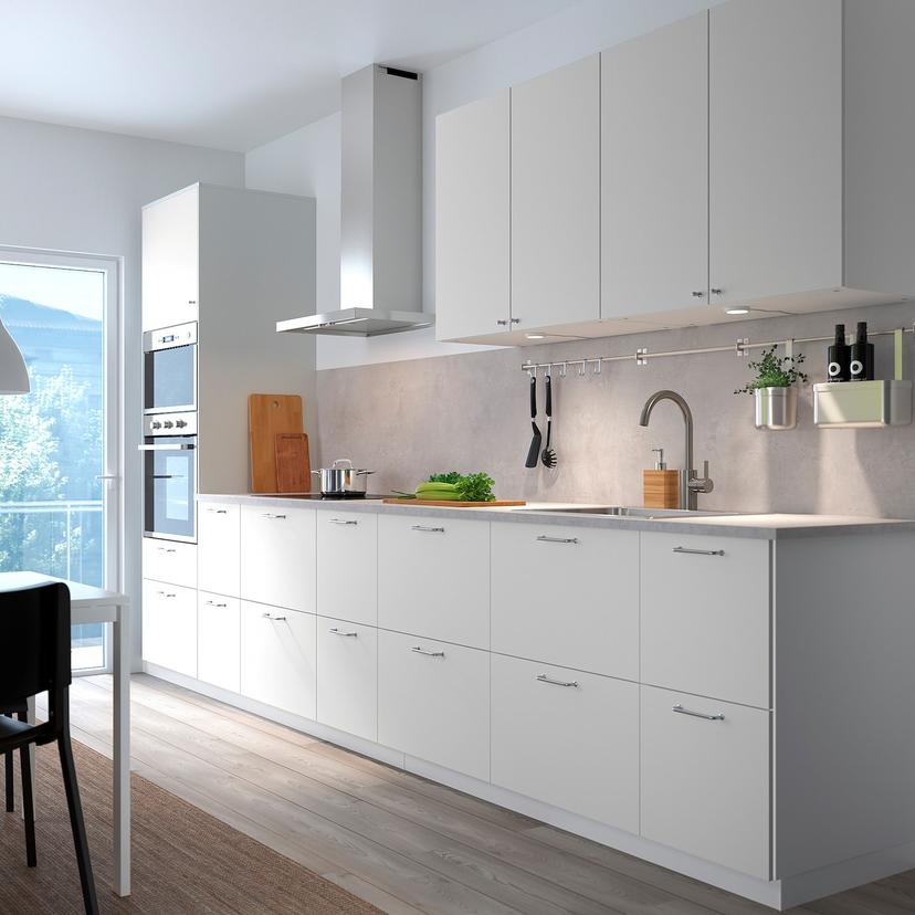 VALLSTENA — фронтальная панель ящика, белый, 60x20 см