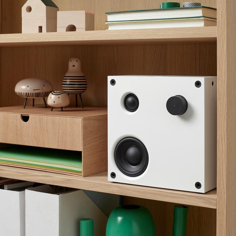 VAPPEBY — динамик bluetooth, белый/поколение 3, 20x20 см