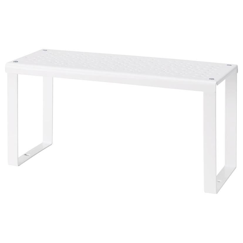 VARIERA — вставка в полку, белый, 32x13x16 см