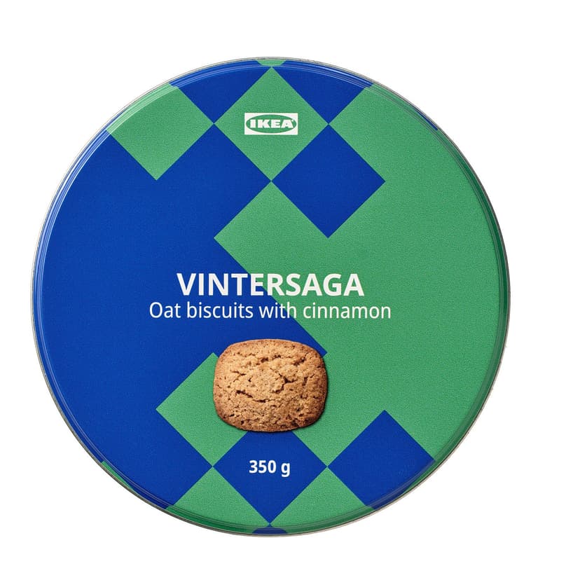 VINTERSAGA — Ciastka owsiane z cynamonem, 