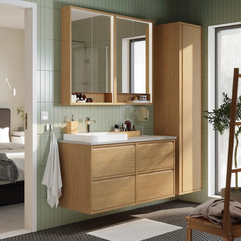 ÄNGSJÖN / BACKSJÖN — шкаф п-раковину/раковина/смеситель