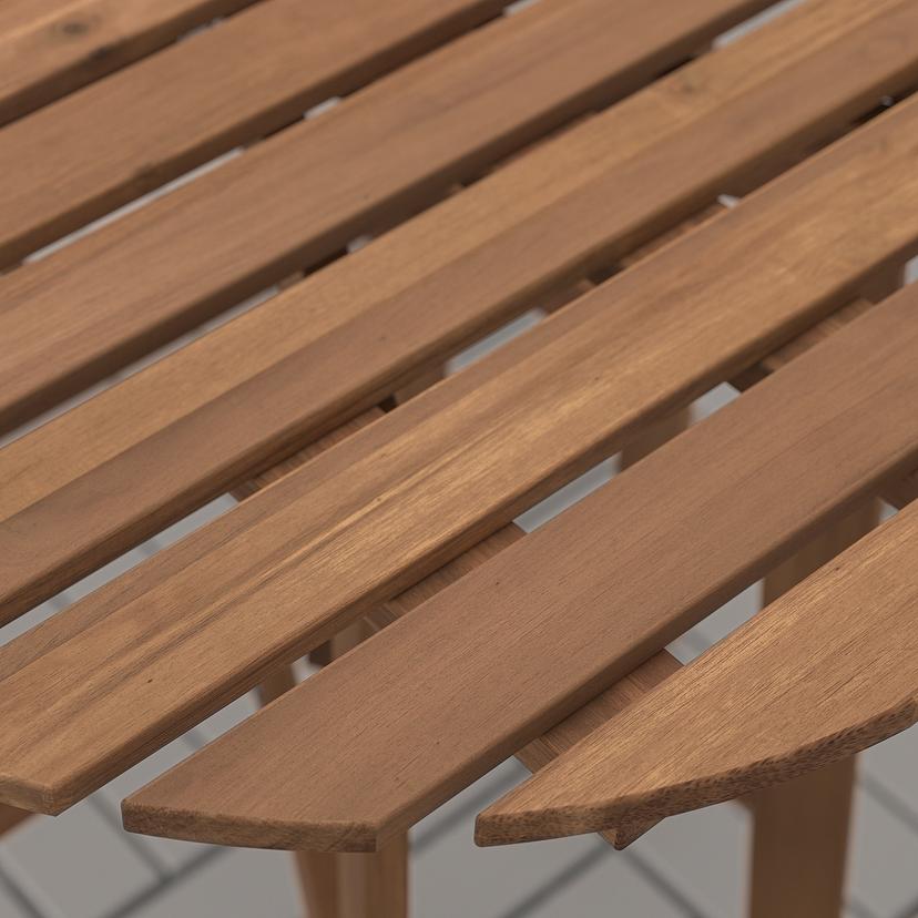 ASKHOLMEN — складной стол, садовый, темно-коричневый