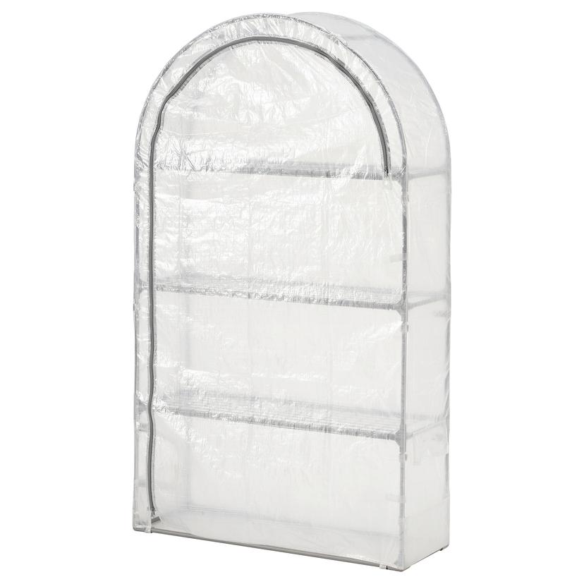 ASPAREN — теплица, прозрачный белый, 95x32x162 см