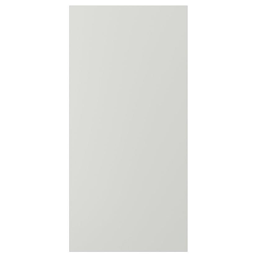 ASPUDDEN — накладная панель, светло-серый, 39x81 см