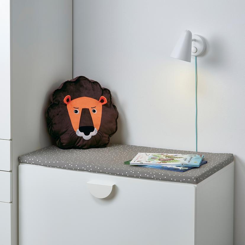 BÄNKKAMRAT — Подушка для скамейки, в горошек.