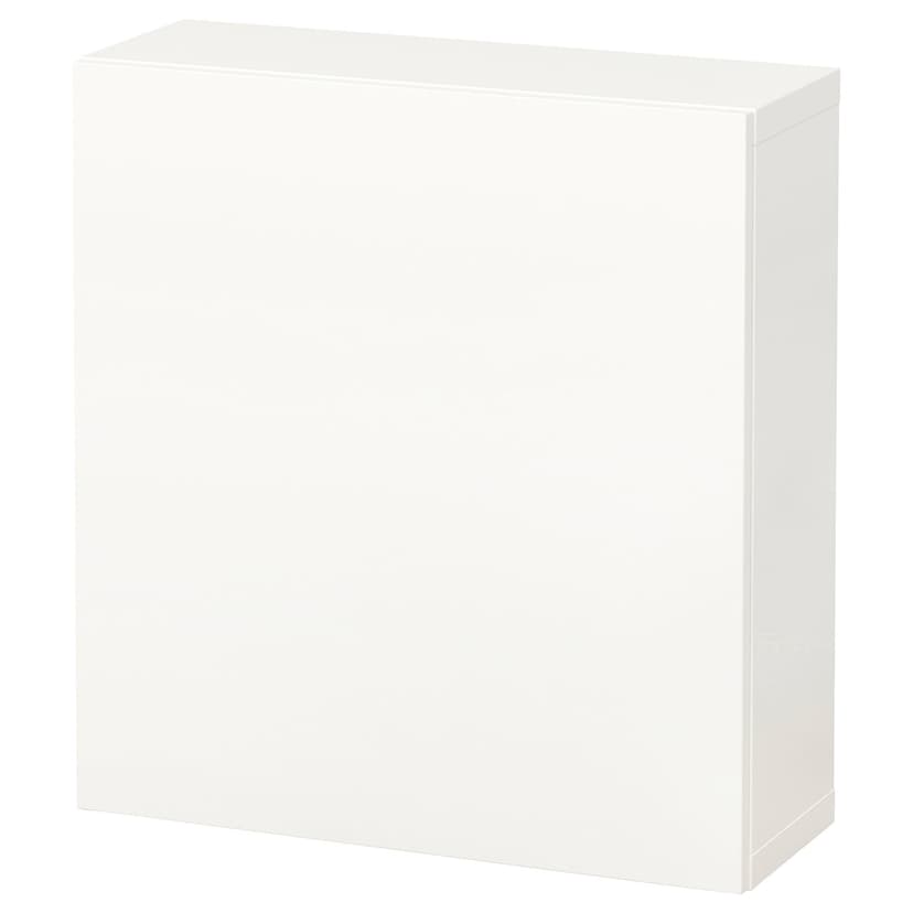 BESTÅ — Комбинация настенных шкафов, белый/Lappviken белый, 60x22x64 см