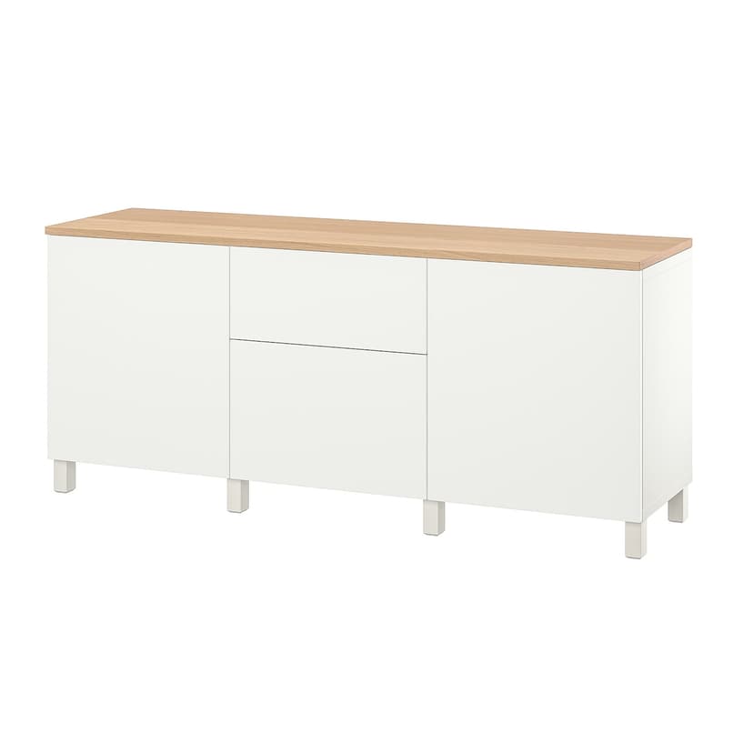 BESTÅ — комбинация для хранения с ящиками, 180x42x76 см