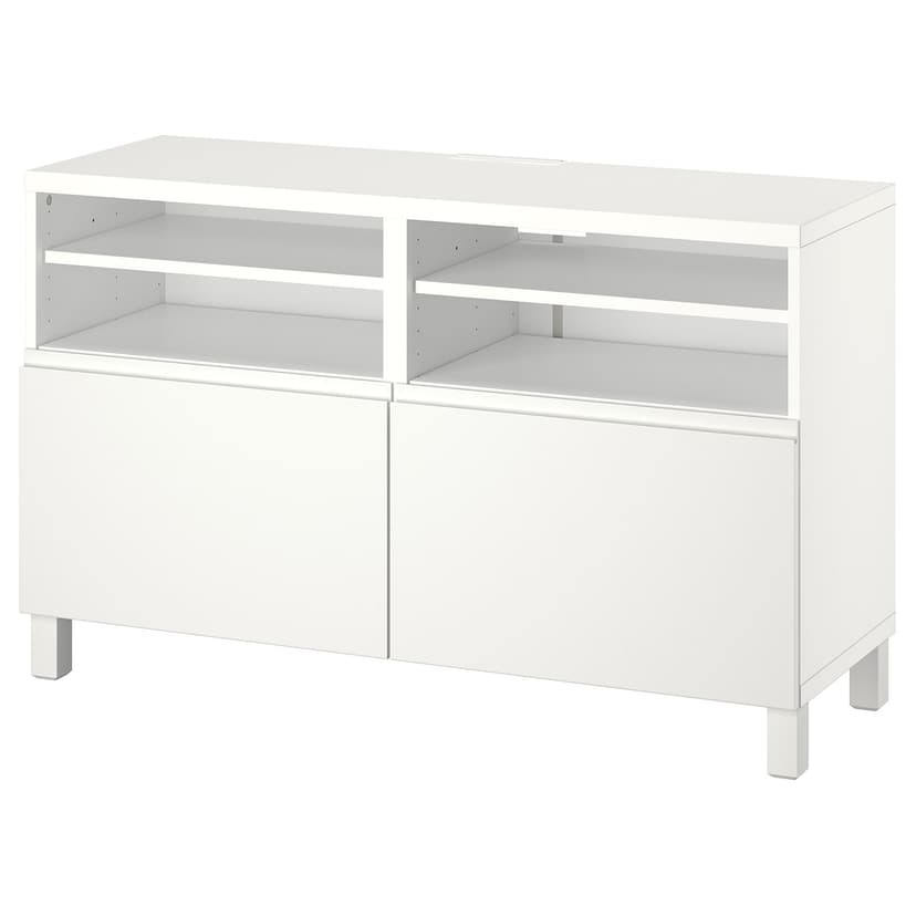 BESTÅ — тумба под ТВ, с дверцами, 120x42x74 см