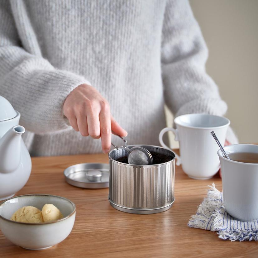 BETTHAJ — Жестяная банка с крышкой, для кофе/чая/серебра