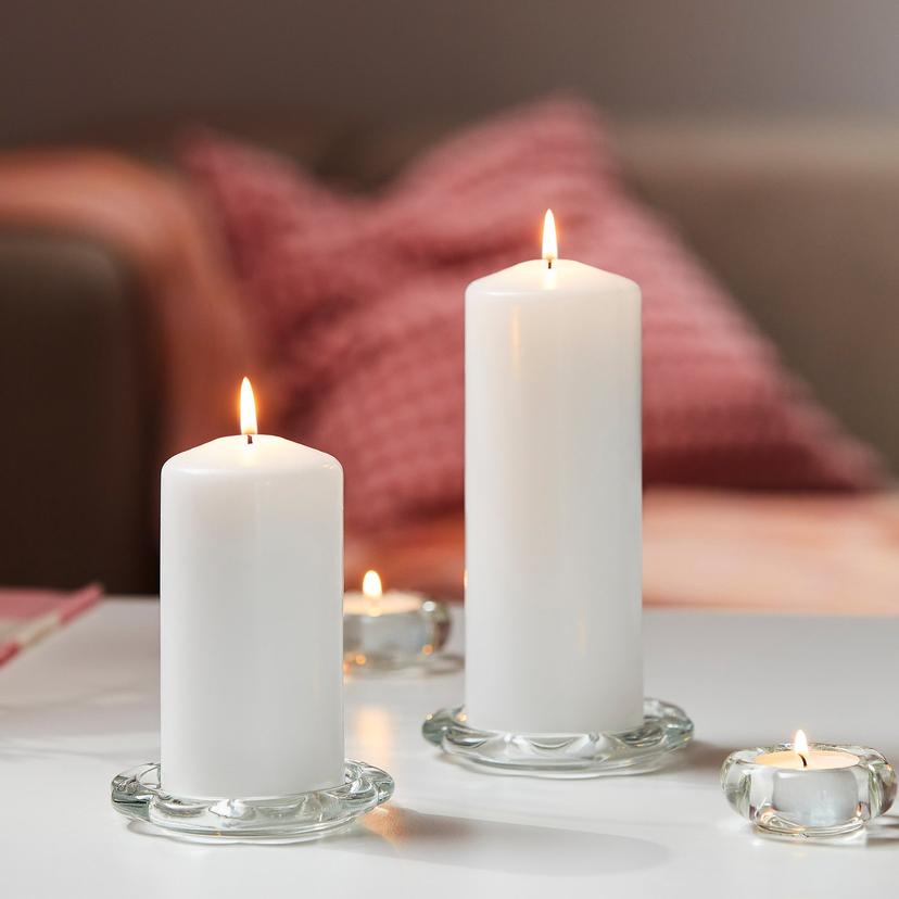 BLADFÅGEL — Подсвечник, прозрачное стекло