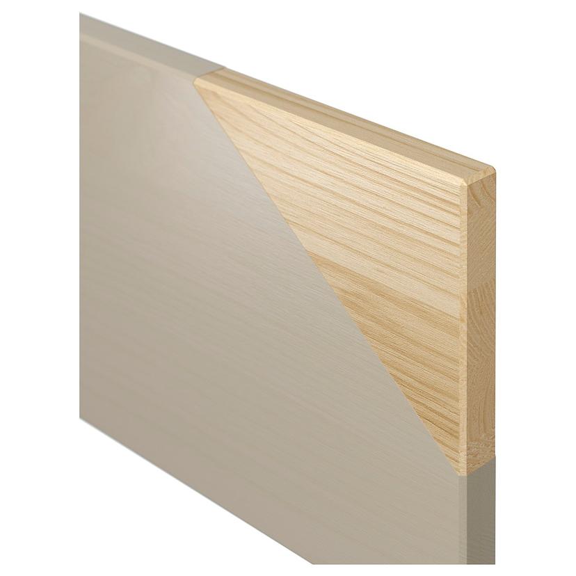 BLÄSTÅSEN — Stolik nocny, szarobeżowy,