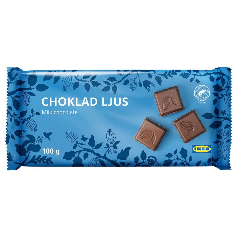 CHOKLAD LJUS — молочный шоколад