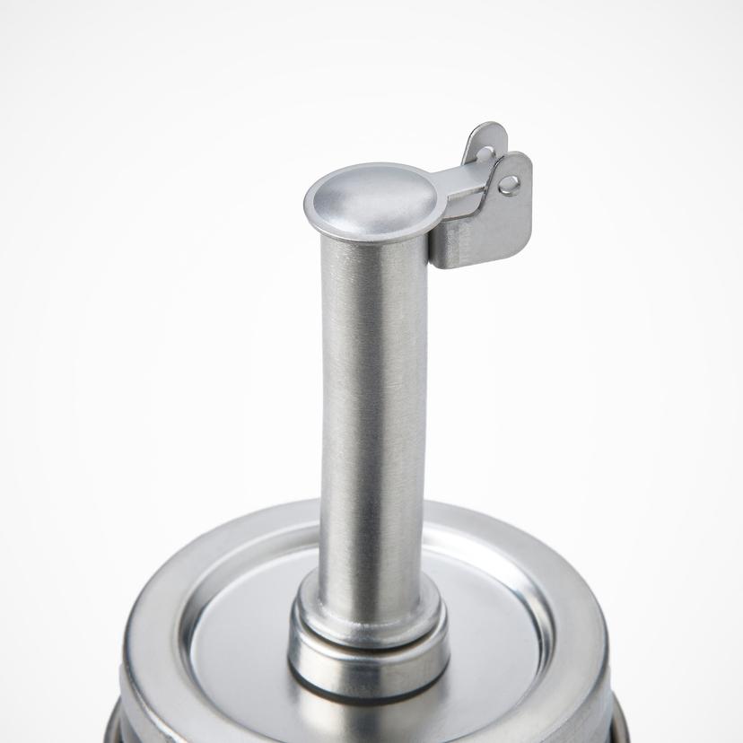 CITRONHAJ — Бутылка для уксуса/масла, прозрачное стекло/нержавеющая сталь