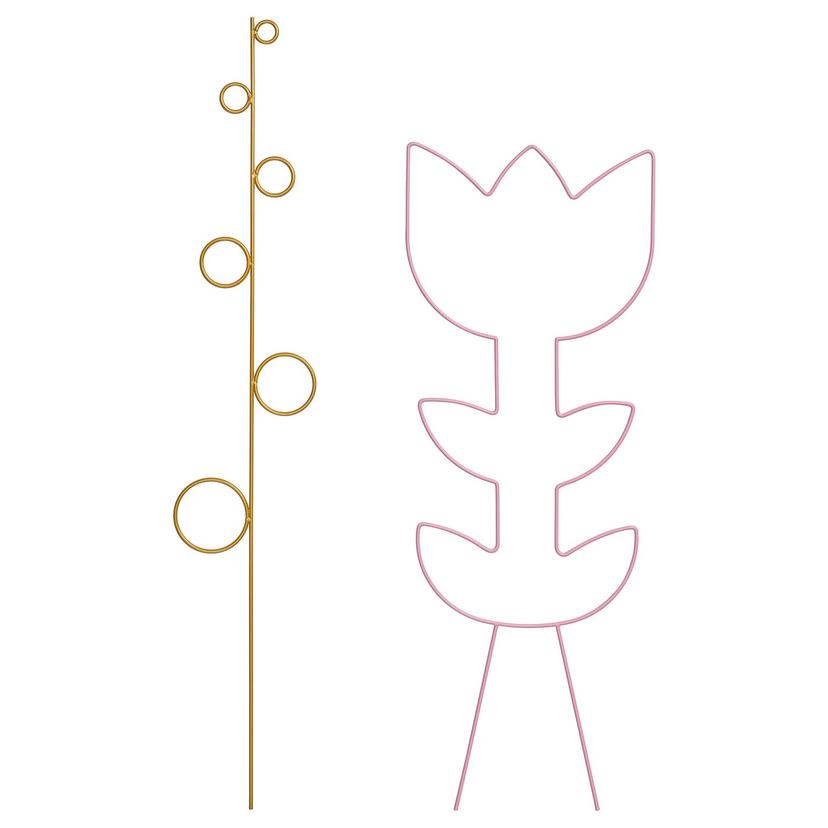 DOFTRIPS — Podpórka roślin, kpl. 2 szt., do wewnątrz/na zewnątrz/różne kształty,