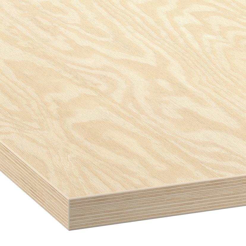 EKBACKEN — Столешница, изготовленная на заказ, имитация фанеры/ламината.