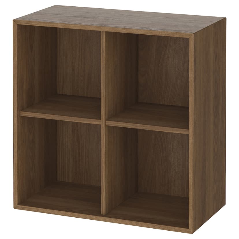 EKET — шкаф с 4 отделениями, коричневый/под грецкий орех, 70x35x70 см