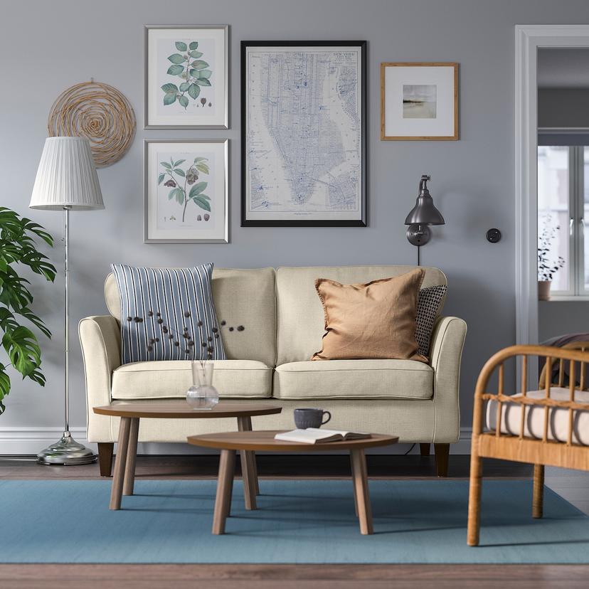 EKHOLMA — 2-местный диван, киланда светло-бежевый