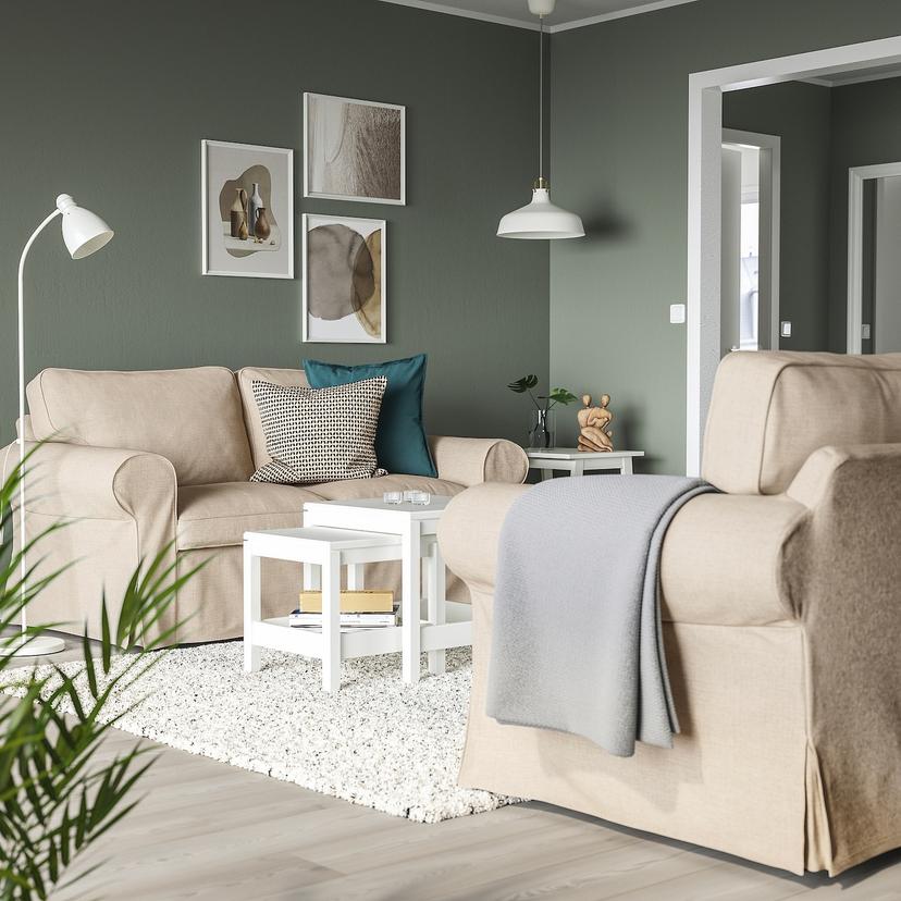 EKTORP — 2-местный диван, киланда светло-бежевый