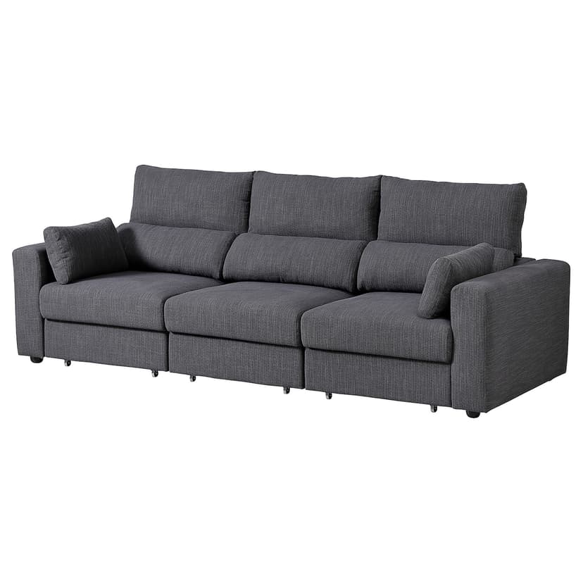 ESKILSTUNA — Sofa 3-osobowa, Hillared antracyt,