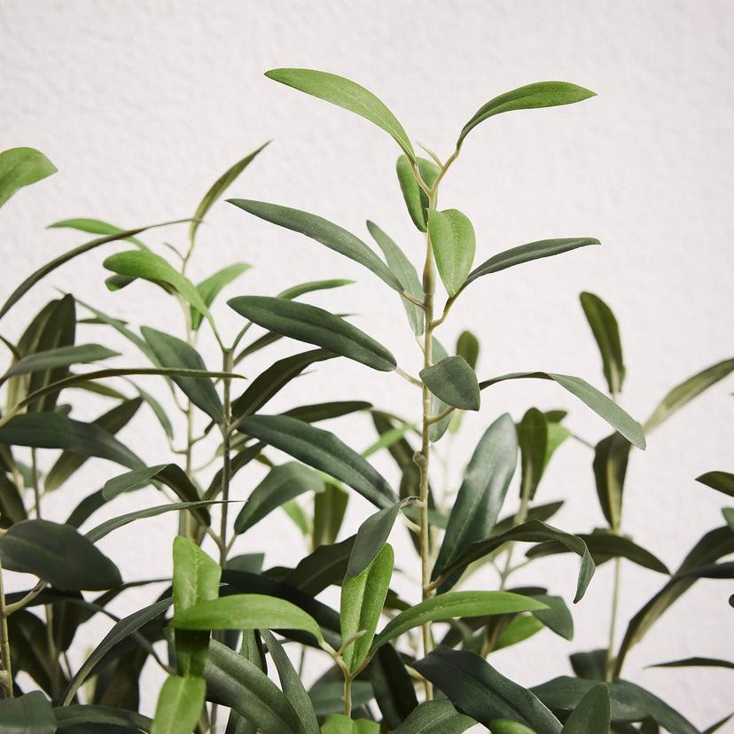 FEJKA — Sztuczna roślina doniczkowa, do wewnątrz/na zewnątrz/Drzewko oliwne zielony,