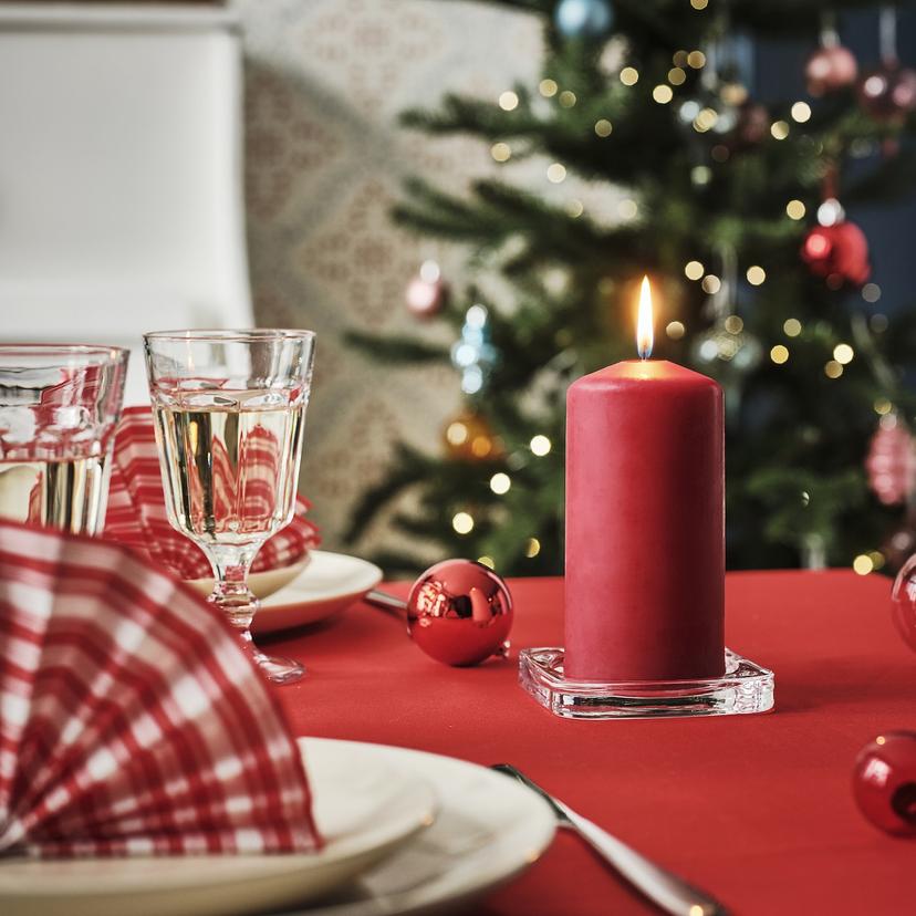 FENOMEN — Неароматизированная формовая свеча, 14 см