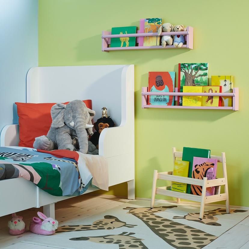 FLISAT — Настенный шкаф, бледно-розовый