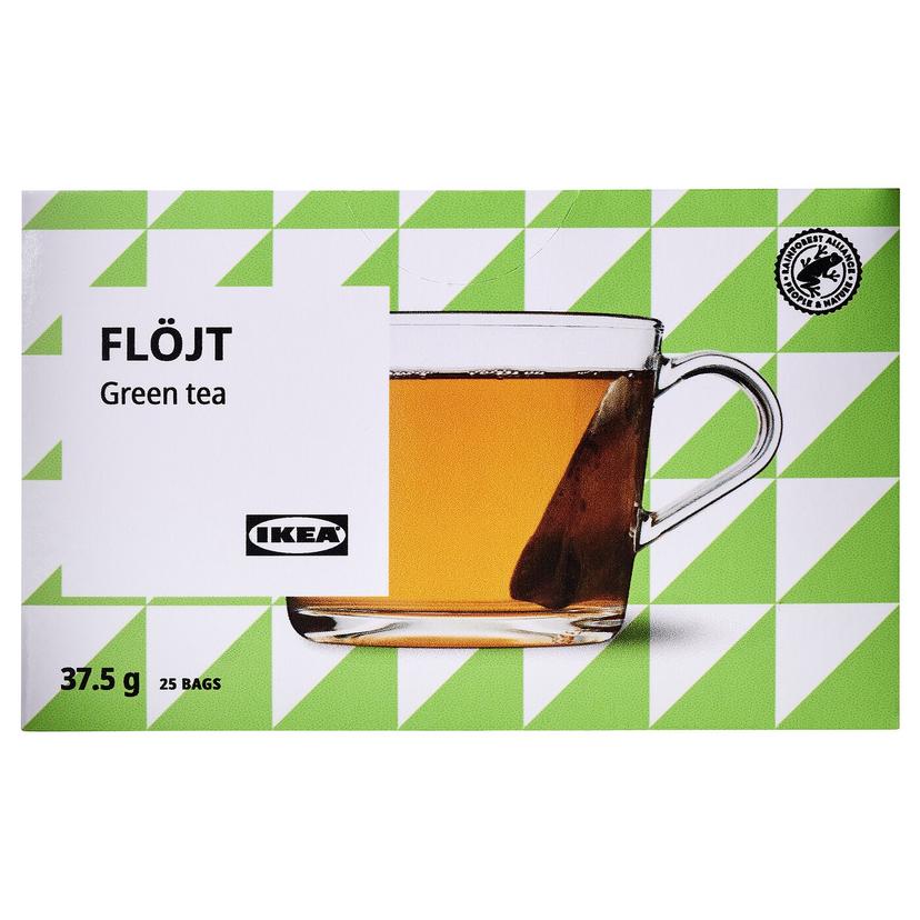 FLÖJT — Зеленый чай, сертифицированный организацией Rainforest Alliance.